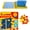 4 in a Row, variant on Quokka Travel Game for Kids Ages 4-8 - 4 in a Row - Fun Road Trip Activities & Car Games