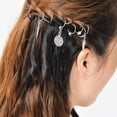thumbnail image 3 of EeaseCA Ethnic Braid Hair Dreadlocks DIY Jewelry Loops Plait Headdress Ring Pigtail Accessory, 3 of 5