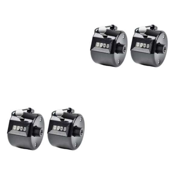 Eigraketly 2 pack/lote Tally con materiales manuales para un conteo claro y preciso Número de conteo Manual negro Negro 2Conjunto