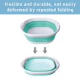 thumbnail image 6 of ievspot Collapsible Dish Basin with Drain Plug,Space Saving Multiuse Foldable Sink Tub,Kitchen Sink for Camping,Vegetable Washing,Beverage Tubs, 6 of 8