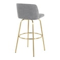 thumbnail image 6 of Toriano 30" Fixed-Height Bar Stool, Bar Chairs, Swivel Bar Stools, Bar Stools Set of 2, 6 of 6