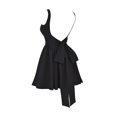 thumbnail image 4 of Vestido Vestido ajustado para mujer Sin espalda Estilo sexy Traje de vacaciones ajustado (Negro L) Kuymtek Negro T L para Mujer, 4 of 9