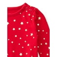 thumbnail image 2 of Garanimals Baby Girls Printed Bodysuit with Long Sleeves, Sizes 0M-24M, 2 of 3