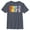 Navy Blue Heather, variant on Boy's Pokemon Rainbow Graphic Tee,