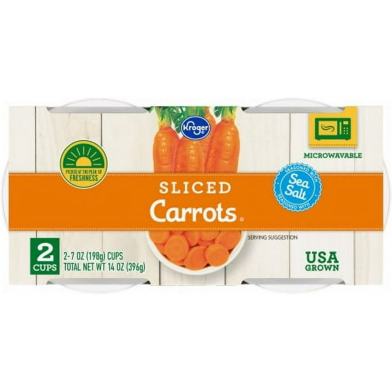 2X-KR Low Sodium Sliced Carrots - 7 oz - 2 ct - Walmart.com