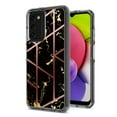 thumbnail image 2 of For Motorola Moto G Stylus 5G 2023 Stylish Hybrid Fashion Marble Trendy Design Back PC Shockproof TPU Rubber Style Phone Case Cover by Xpression - Marble Black, 2 of 7