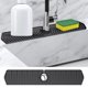 thumbnail image 3 of Protector Contra Salpicaduras para Grifo Fregadero Alfombrilla Protectora Detrás Del Fácil Instalar Drenaje Rápido Encimera Y Baño Silicona, 3 of 8