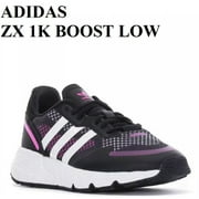 ZX 1K BOOST RUNNUNG SNEAKERS TRAINERS WOMEN SHOES BLACK/PINK SIZE 7 NEW