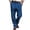 C70 Navy, variant on CONZONE Mens Linen Pants Straight Leg Elastic Waist Casual Pants For Men Relaxed Fit Breathable Summer Fall Trousers With Pockets