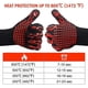 thumbnail image 3 of BBQ Gloves, Oven Gloves, Heat Resistant Silicone Non-Slip Oven Gloves, BBQ Silicone Gloves for Bake and Bake Welding, 3 of 4