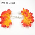 thumbnail image 2 of Fall Maple Leaf Garland Fairy Lights Waterproof String Lights for Thanksgiving Halloween Decor, 2 of 5