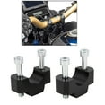 thumbnail image 3 of Almencla CNC Handlebar Riser Mount Clamp Adapter for CRF1100L Africa Twin Black, 3 of 8