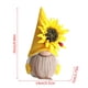 thumbnail image 1 of Gnomo de girasoles de peluche, adornos de muñeca Tomte enano elfo sin rostro negro Sywqhk Libre de BPA, 1 of 9