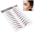 thumbnail image 4 of Etiqueta engomada de la ceja Etiqueetiqueta adhesiva del maquillaje Etiqueta engomada profesional impermeable de la ceja Etiqueta engomada de la transferencia de la ceja para WomenBROWN, 4 of 8
