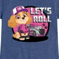thumbnail image 3 of Paw Patrol - Let's Roll Skye - Toddler And Youth Girls Short Sleeve Graphic T-Shirt, 3 of 6