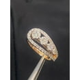 thumbnail image 2 of 0.80 Carats Round Brilliant Cut Diamonds 4-Stone Cluster Wedding Ring in Hallmark 14K Rose Gold, 2 of 13