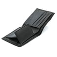 thumbnail image 3 of Genuine Leather Men's Bifold Wallet Credit Card Holder Coin Purse Change Pocket, 3 of 8