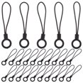 thumbnail image 1 of Hytrove 100Ud Accesorio Lanyard Negro Para Teléfono Con Anillo De Dedo Ajustable Y Antideslizante, 1 of 6