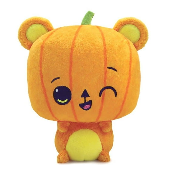 GUND Drops, Jack Paws, Expressive Holiday Stuffed Animal Soft Plush Pet, Halloween Pumpkin Bear, 6”