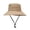 Dark Khaki, variant on Extra Wide Brim Sun Hat for Men Women, Quick Dry Bucket Cap with Breathable Vents, Adjustable Wind Cord Snap Flip Brim for Fishing Hiking Travel