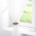 thumbnail image 5 of Rustic Brown Leaf Curtain Tiebacks Set of 2, 5 of 7