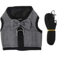 thumbnail image 3 of AVEKI for Creative Hamster Harness Vest Leash Rope Adjustable Mouse Baby Rabbit Squirrel Walking for Small Pet ANI Harness Leash Pet Strap 0517M, 3 of 7