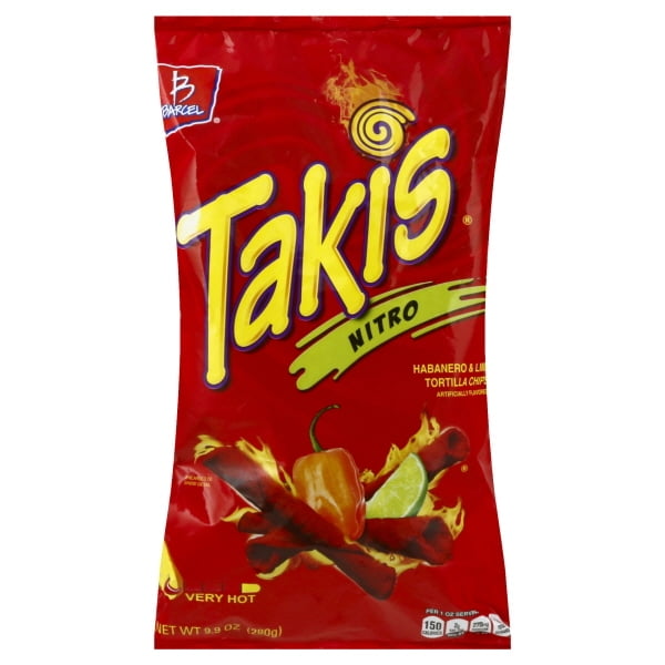 Barcel Takis Nitro Tortilla Chips, 9.9 oz