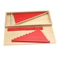 thumbnail image 1 of Varillas numéricas Montessori, palos para contar, juegos de matemáticas de madera multifuncionales de fácil uso, juguete educativo, juego de mesa para, 1 of 9