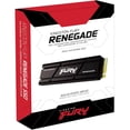thumbnail image 4 of Unidad de Estado Solido SSD M.2 1TB KINGSTON FURY RENEGADE NVMe PCIe 4.0 PS5 7300/6000 MB/s Kingston SFYRSK/1000G, 4 of 5