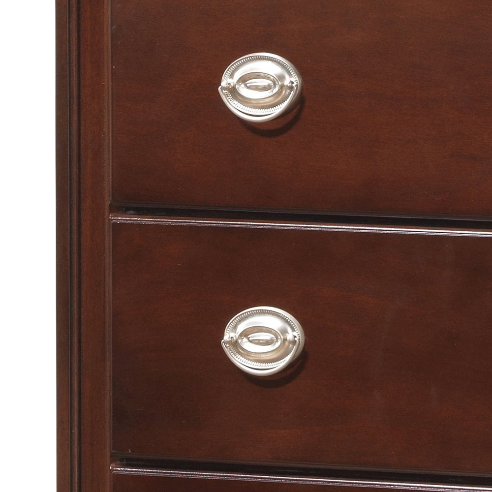 Glory Furniture Summit Media Chest in Cappuccino Color