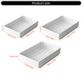 thumbnail image 3 of Stackable Slide Out Cabinet Baskets Sturdy Kitchen Dishes Storage Drawer Organizers Practical Pull Out Holder Rack, 3 of 9