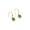 thumbnail image 1 of Pendientes de diamantes de imitación Minnieouse 1 par cristal verde, 1 of 6