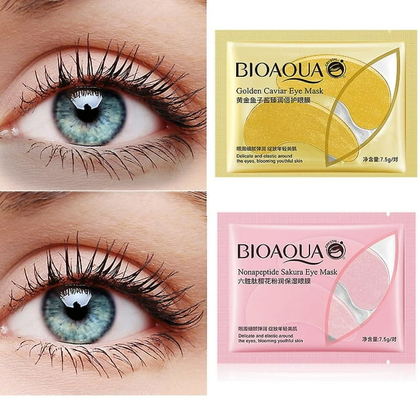 10pcs Cups 1 30 Uds parche de belleza para ojo cristales de ojos máscaras de colágeno para ojos máscaras antiojeras
