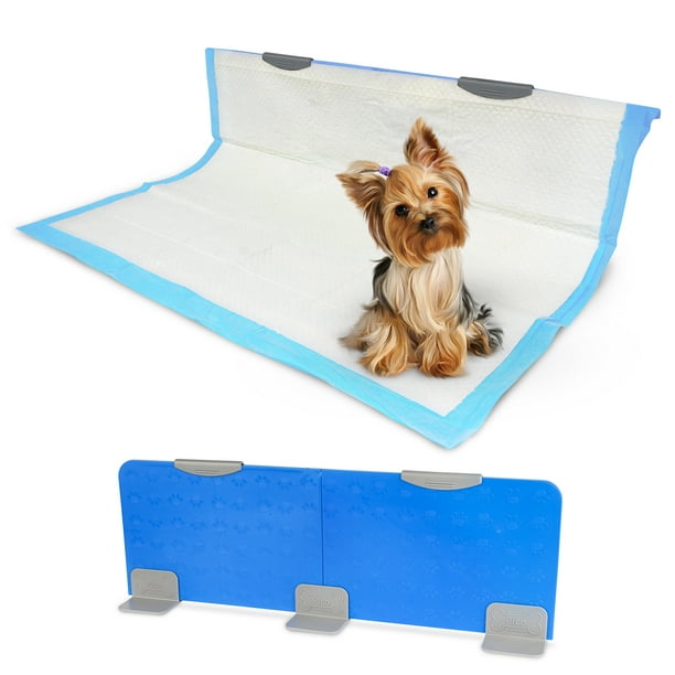 PICO Potty Wall Vertical Pee Pad Holder Protection from Dogs that Lift their Leg