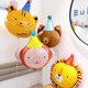 thumbnail image 5 of 2025 sombrero de cumpleaños globo con cabeza de tigre dibujos animados animales de la selva globo de película de aluminio decoración de fiesta temática de cumpleaños regalo para niños, 5 of 5