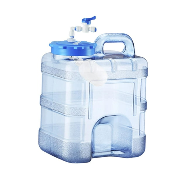 Réservoir d'eau de camping portable de 5 l et 7,5 l avec poignée - Bidon d'eau avec couvercle à visser - Bouteille d'eau de 5 l - Bidon d'eau de Réservoir d'eau de camping portable de 5 l et 7,5 l avec poignée - Bidon d'eau avec couvercle à visser - Bouteille d'eau de 5 l - Bidon d'eau de