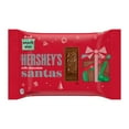 thumbnail image 2 of Hershey's Milk Chocolate Snack Size Santas Christmas Candy, Bag 9 oz, 2 of 10