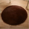 thumbnail image 2 of Alfombra redonda de lana de seda, cesta colgante para computadora, silla, tapete de yoga, sala de estar, sofá, dormitorio, tapete para el piso., 2 of 6