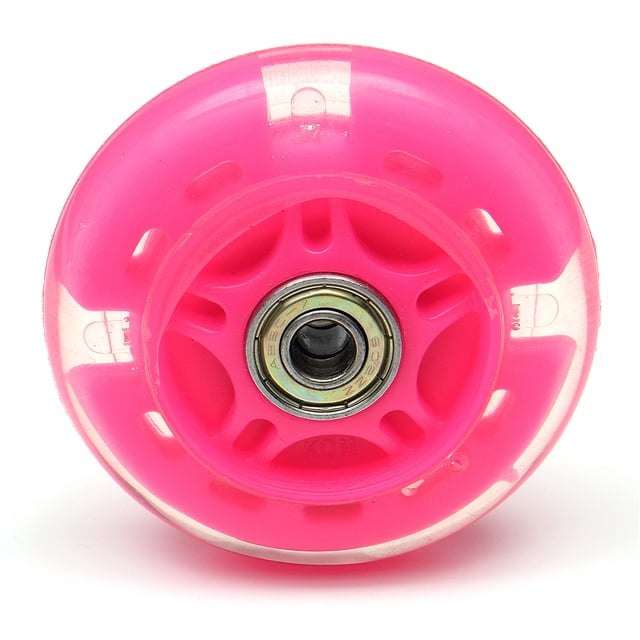 ZLight Scooter Wheel 80mm Repairing Rollerskate Inline Skate Wheels Accessories Pink