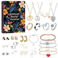 thumbnail image 1 of Calendario de Adviento con forma de puplat 2024 con conjunto de joyas para mujer, 24 piezas, 1 of 5