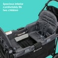 thumbnail image 4 of Baby Trend Quest 3-in-1 Stroller Wagon, Desert Black, Innovative Quick Fold, 4 of 20
