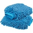 thumbnail image 1 of Car Wash Mitt 2 Pack - Large Size Microfiber Wash Mitt Car Cleaning Mitts Premium Chenille Car Washing Gloves Winter Waterproof Car Wash Rag Sponge Ki, 1 of 4