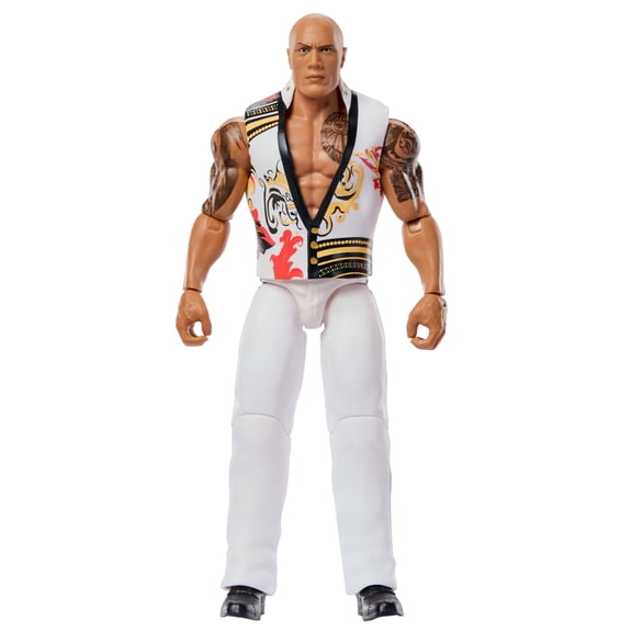 WWE Main Event Showdown The Rock & John Cena Action Figures Set, Series #23 6-inch Collectibles