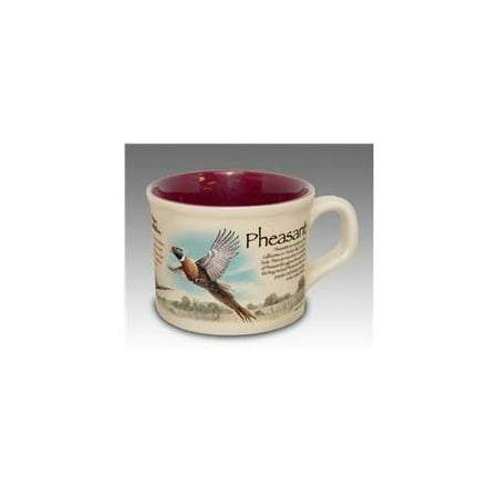 American Expediton SMUG-126 Pheasant 16-oz. Stoneware Soup Mug