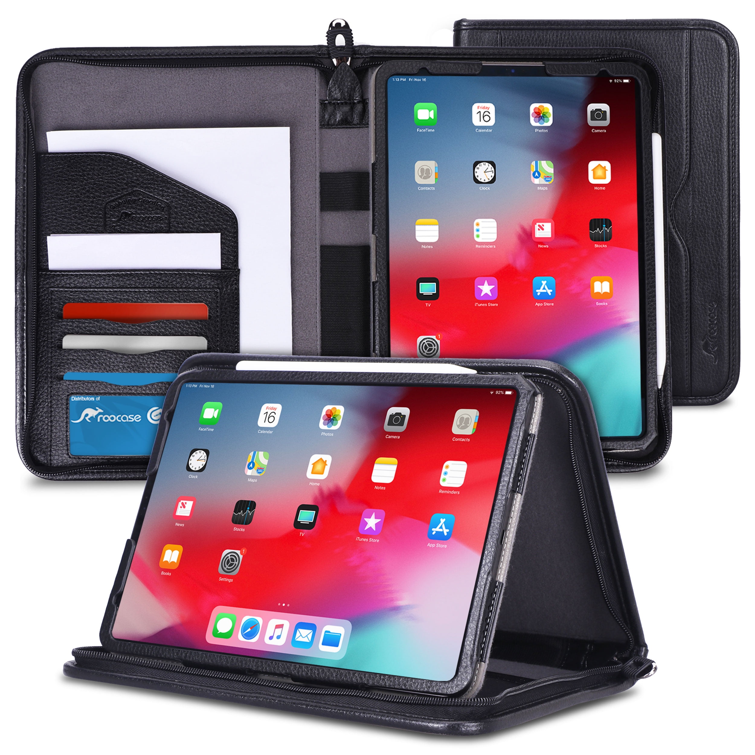 rooCASE iPad Pro 12.9 Case 2018, Premium Executive