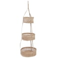thumbnail image 2 of Cesta colgante de frutas Ticfox de ratán 3 niveles multifuncional plegable, 2 of 14