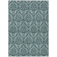 thumbnail image 2 of Addison Rugs Chantille Indoor/Outdoor Transitional Panel Teal Washable Rectangle Rug, 5' x 7'6", 2 of 6