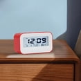 thumbnail image 6 of sruoe Alarm Clock, Digital Clocks, Clock Alarm Bedside, Clock Alarm Radio, Clock Alarm Digitalalarm, Mirror Digital Clock, Heavy Sleepers Alarm Clock, Plastic, 6 of 6