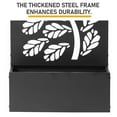 thumbnail image 4 of BAYUELSWU Metal Planter Box with Trellis, Outdoor Raised Garden Bed, Elevated Planter for Garden, Patio, Balcony (Black), 4 of 7