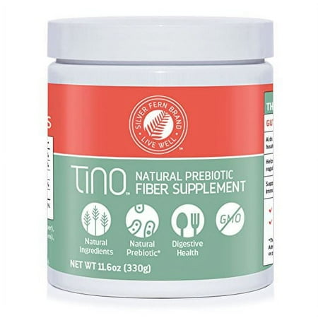 Tino Natural Gluten Free Prebiotic Fiber Powder, 11.6 Oz, 22 Servings